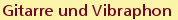 Gitarre und Vibraphon